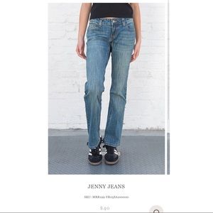 brandy melville jenny jeans medium NWT